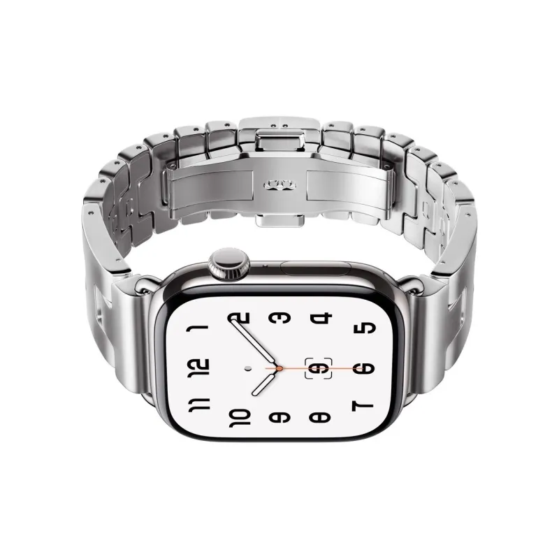 IBOANN Watch Band Apple Compatibility 49mm Stainless Steel Material-3