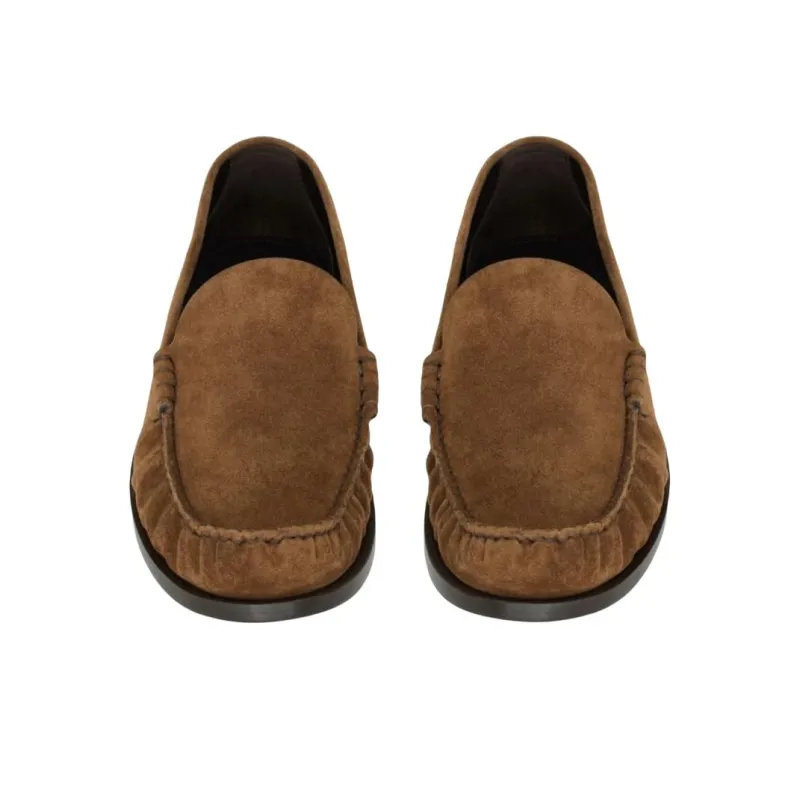 SAINT LAURENT Laurent Casual Single Shoes Women's Brown-3