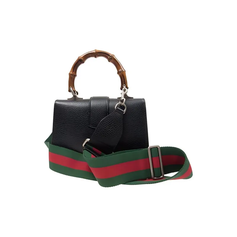GUCCI Dionysus Leather Shoulder Bag Crossbody Bag Handbag Mini Women's Black-1