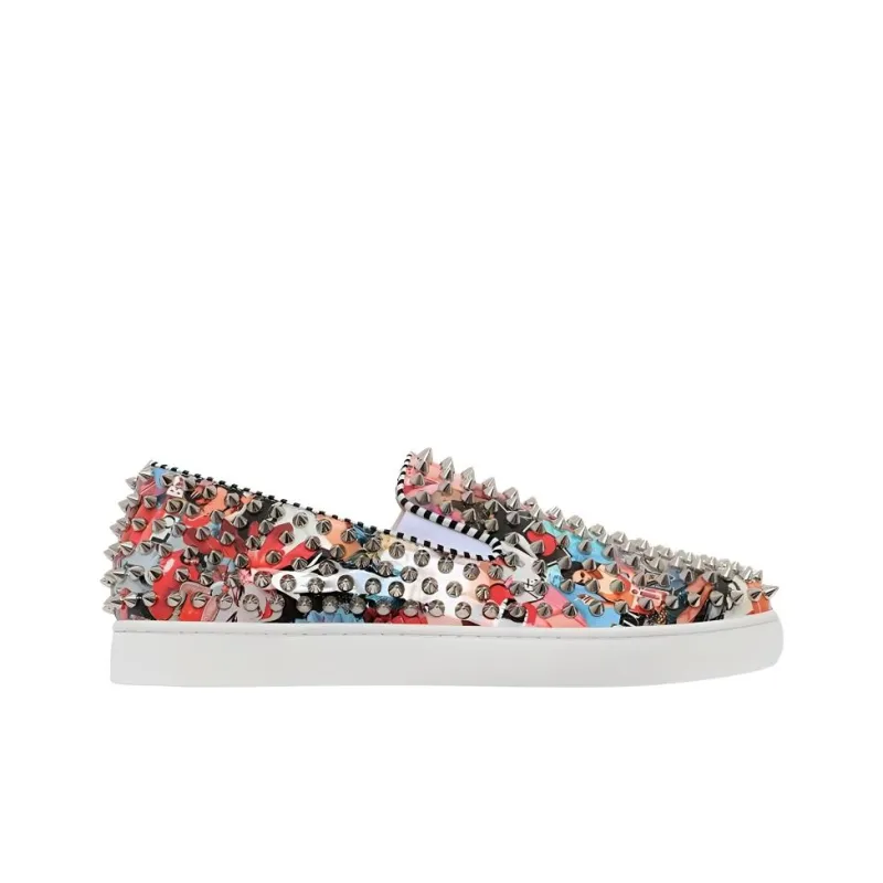 CL Spikes Casual Shoes Men's Red-1