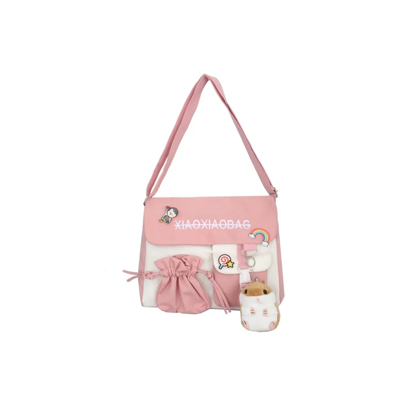 SUN ERATH&U Canvas Crossbody Bag Regular Women's Multicolor-8