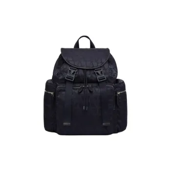 Valentino Technical Fabric Backpack Unisex Marine Blue