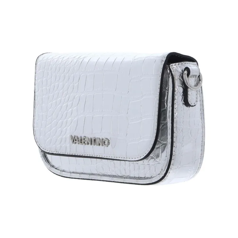 Valentino Polyurethane Crossbody Bag Shoulder Bag Women's Silver-2