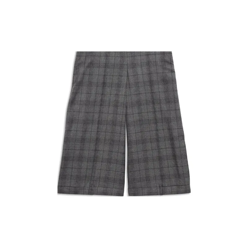 Balenciaga Checked Deconstructed Long Shorts-5