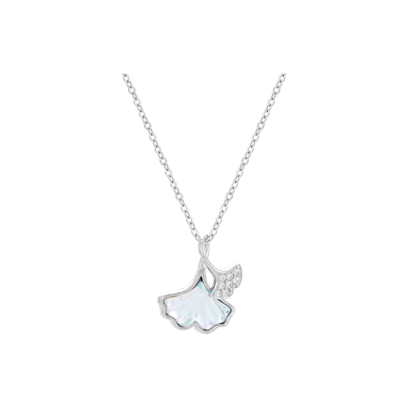 CLARKIA FLOWER 999 Fine Silver Necklaces Women's-0