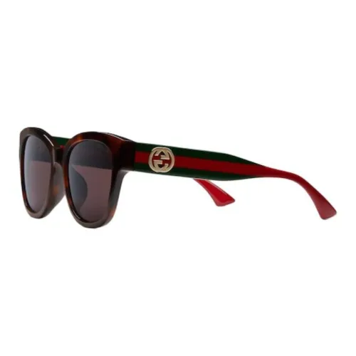 GUCCI Acetate Cat Eye Sunglasses Women's Tortoiseshell