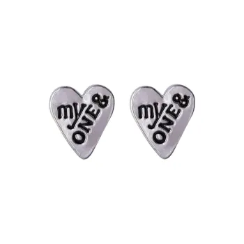 May10th S925 Silver Stud Stud Earrings Women's