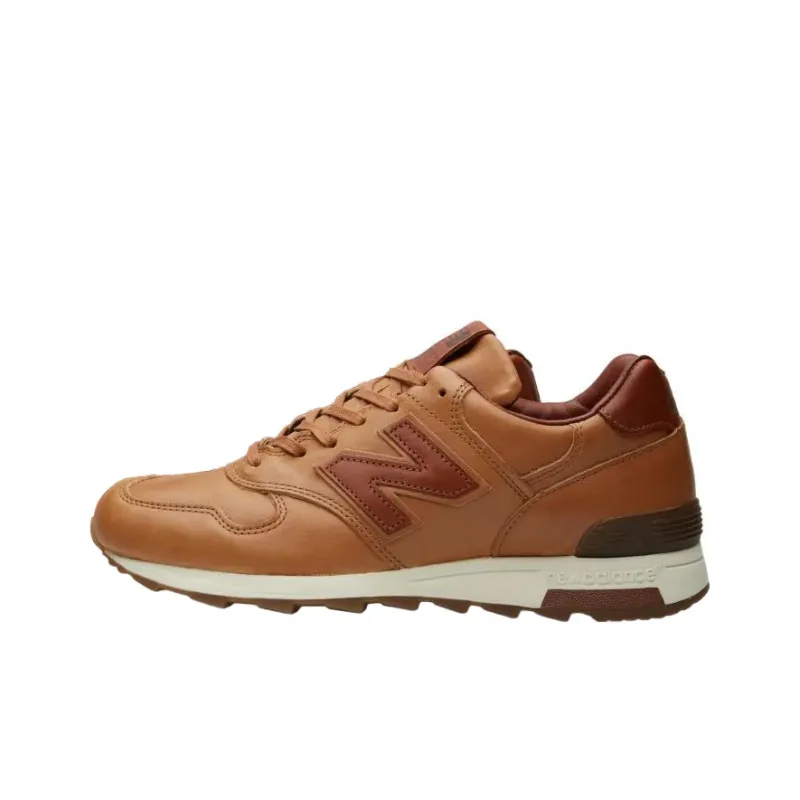 New Balance NB 1400 Cushioning Wear-Resistant Mid-Top Running Shoes Unisex Brown White-0