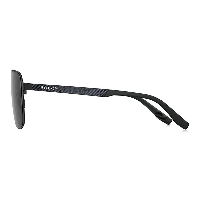 BOLON Stainless Steel Rubber Aviator Sunglasses Men's-1