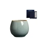 Ru Kiln Ice Flower Glaze Host Cup[Dragon Egg Design]Gift Box Set