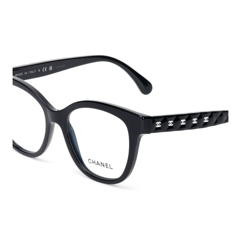 CHANEL Plate Frame Square Eyeglass Frames Women's-4
