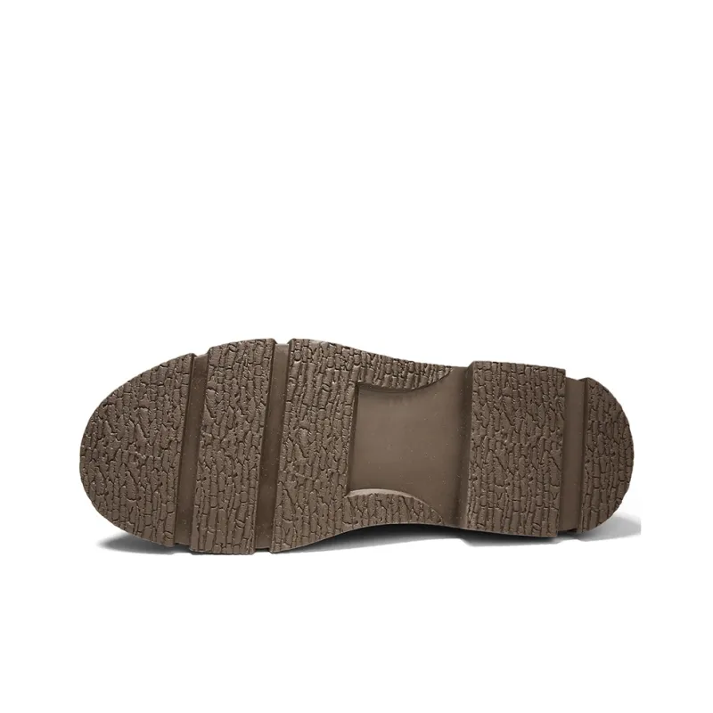 Jeep Leather Casual Shoes Men's Black-8