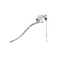 Blue Fringe Step-Ring Hairpin