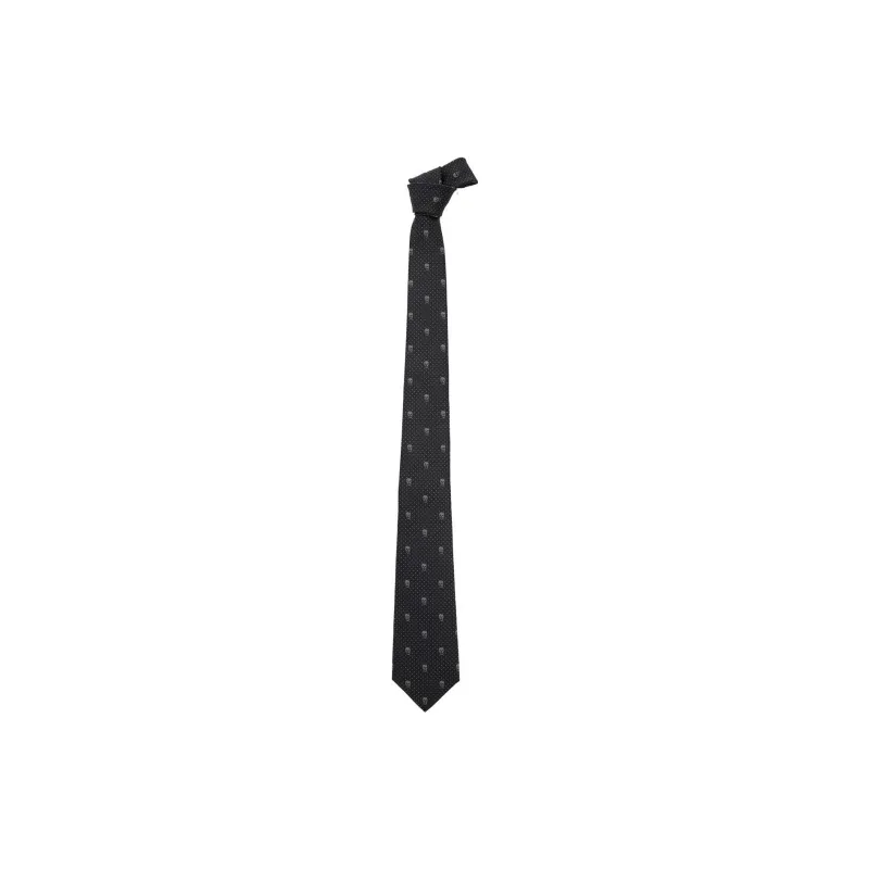 Alexander McQueen Skull Polka Dots Tie-0