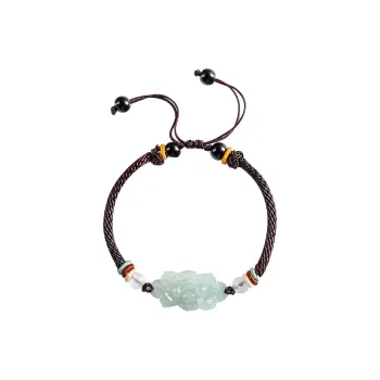 Long Fu Bean Type Jadeite Bracelets Women's