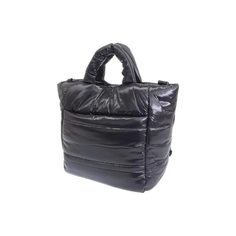 THE NORTH FACE Nylon Tote Bag Shopping Bag Shoulder Bag Handbag Large Size Unisex Black-3
