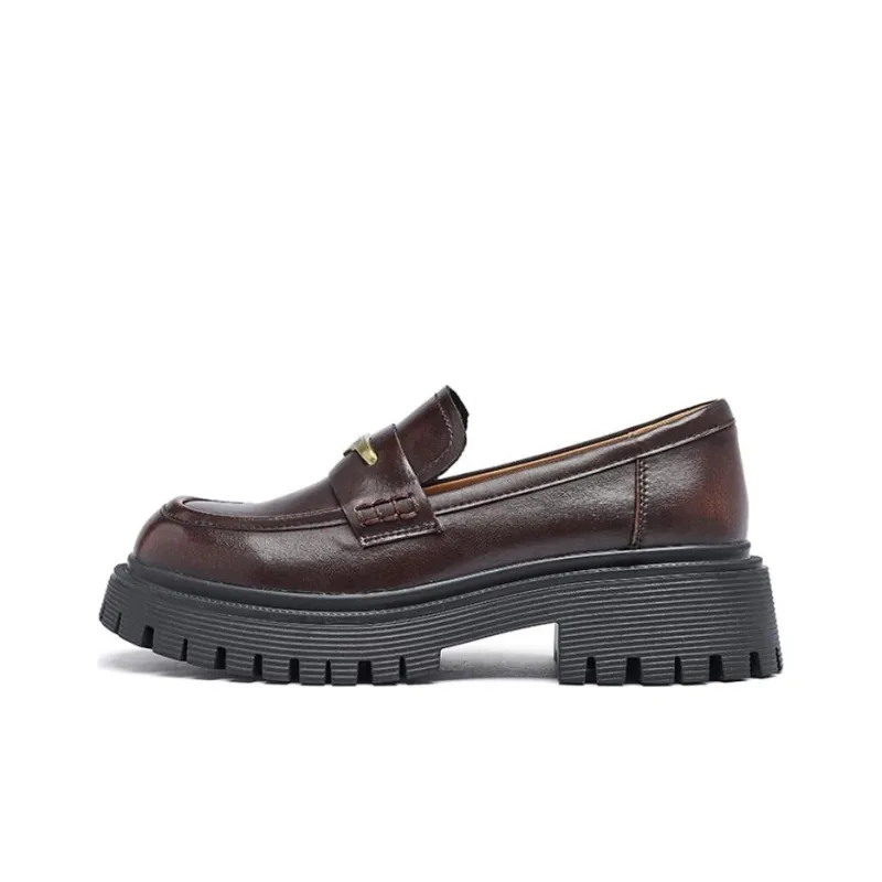 AGSDON Loafers Women's Black/Brown-7