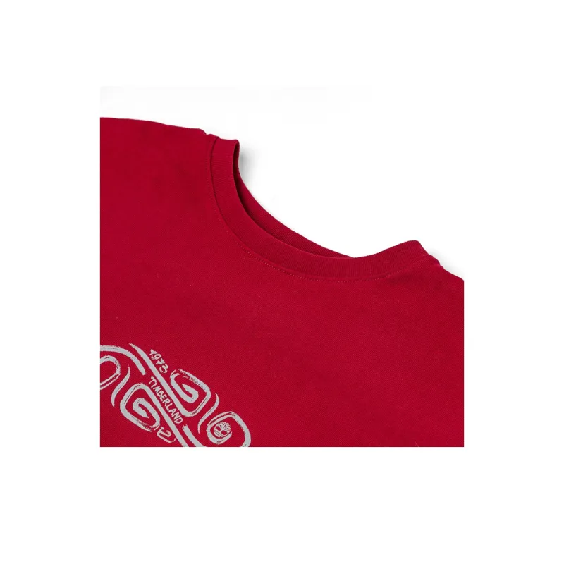 Timberland T Shirt Men's Bicycle Red-5
