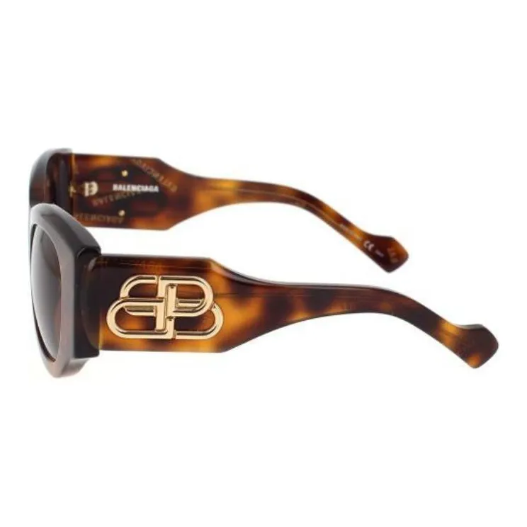 Balenciaga Round Frame Acetate Sunglasses-2