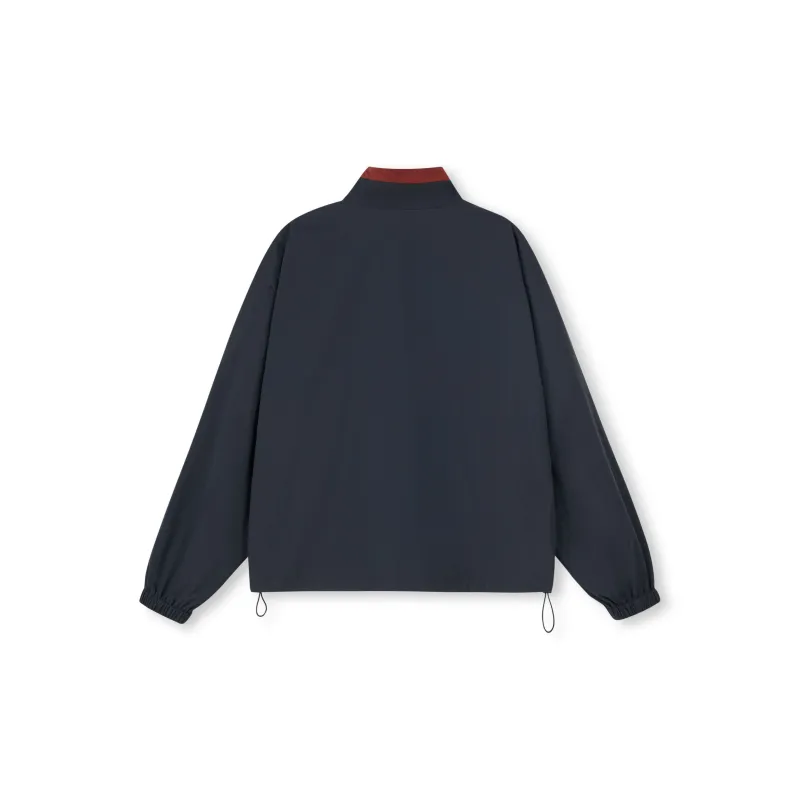 FPA ALWAYS MOVING Series Jackets Coats Unisex Navy Blue And Red-3