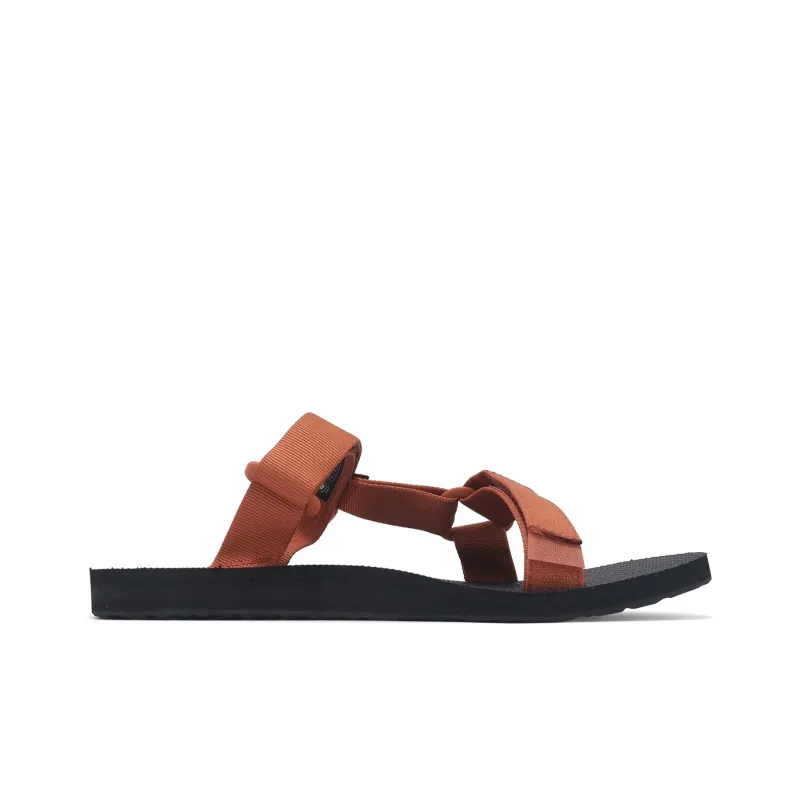 Teva Slip Resistant Abrasion Resistant Slide Slippers Men's Red-1