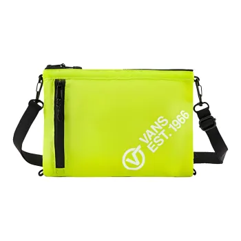 Vans Polyester Crossbody Bag Shoulder Bag Regular Unisex Neon Green