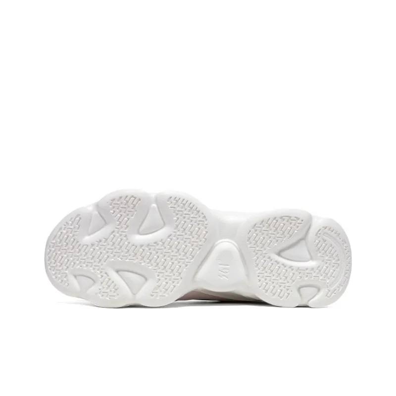 361° Anti Slip Wear Resistant And Coverage Warm Low Top Casual Shoes Women's White Black-5