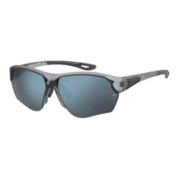 Under Armour Resin Irregular Shape Sunglasses Men's Gray