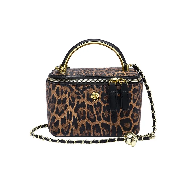 Yalu PU Shoulder Bag, Crossbody Bag, Handbag Regular Women's Black/Light Brown/Dark Brown-9