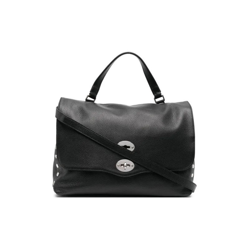 Zanellato Postina Twist Lock Medium Tote Bag-1