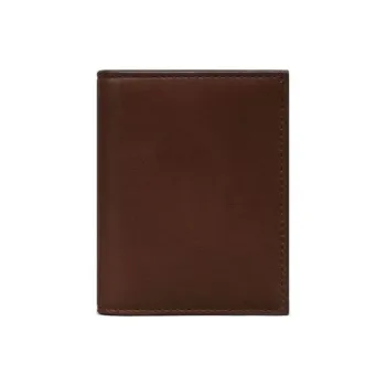 THOM BROWNE· Calfskin Card Holder Men's Chocolate