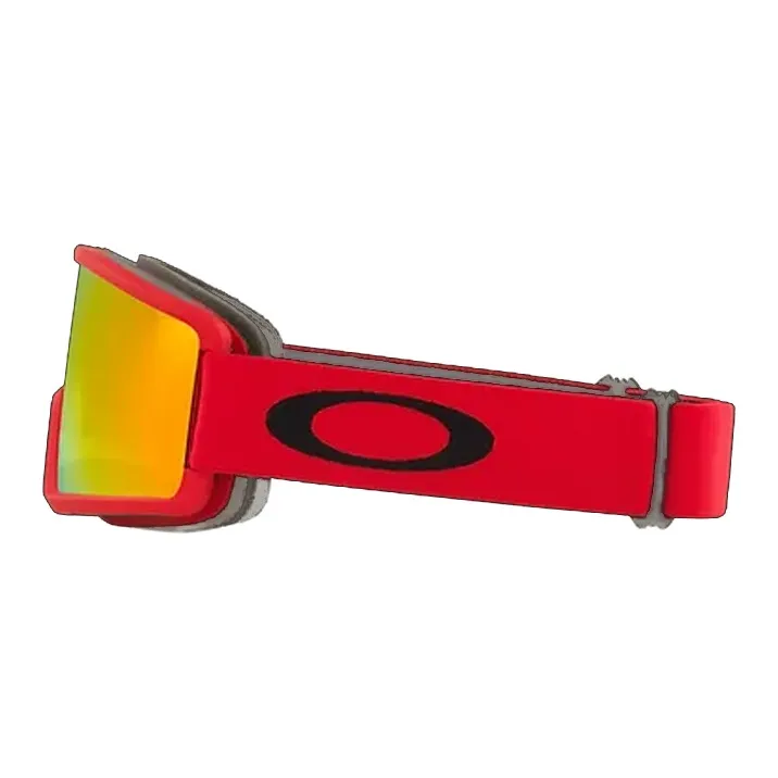 Oakley TR/Memory Plastic Irregular Shape Sunglasses Unisex Red-2