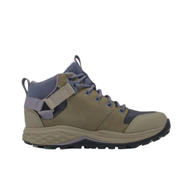 Teva Anti Slip Wear Resistant Mid Top Hiking Shoes Women's Brown-1