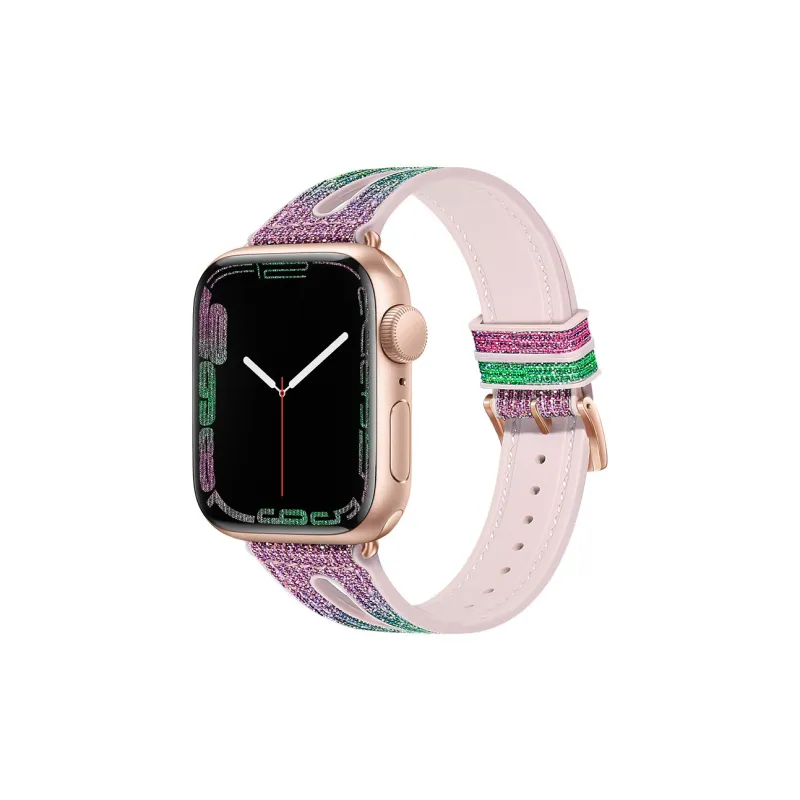 CHRROTA Apple Compatibility Watch Band Silicone Material-5
