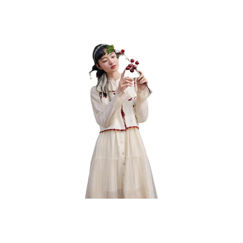 ZIHAN Long Sleeved Dress Women's-2