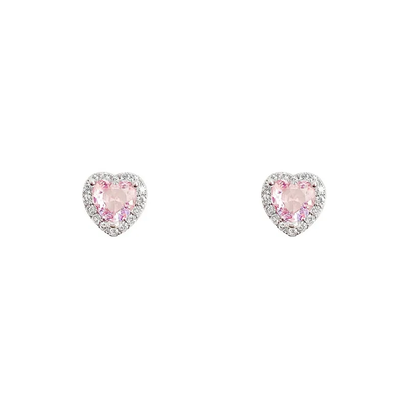 KING OF BLING Alloy With Zircon Stud Earrings Women's-0