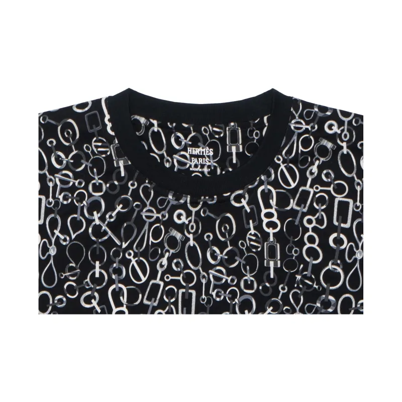 HERMES FW23 Regular T Shirt Women's Black-6