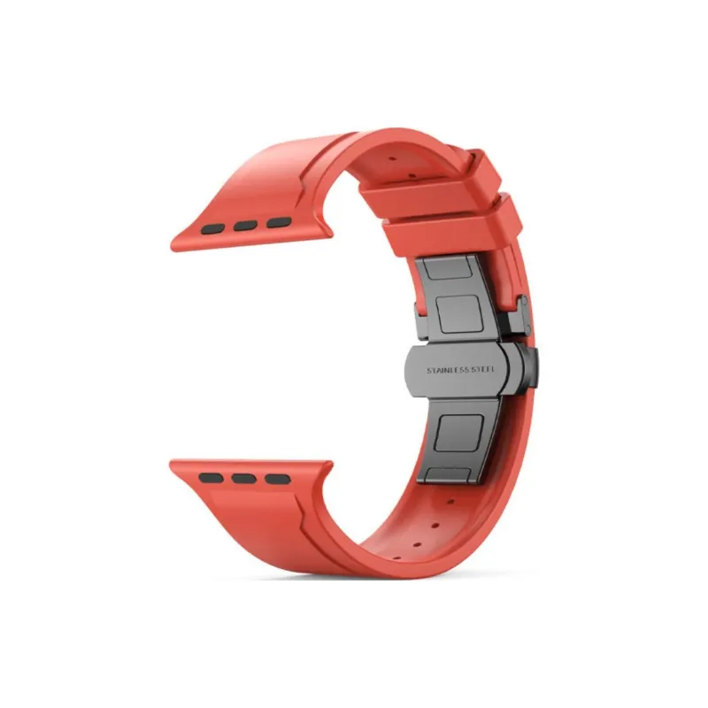 MSSM Watch Band Apple Compatibility Fluoroelastomer Material-6