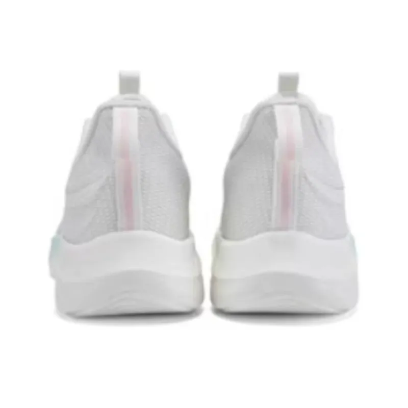 361° Anti Slip Wear Resistant Low Top Running Shoes Women's White Green-2