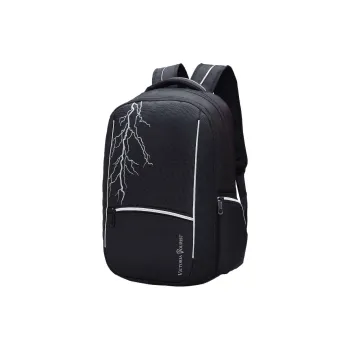 Victorian Traveler Nylon Backpack Unisex Black