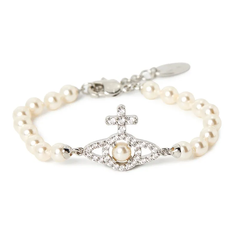 Vivienne Westwood Brass Bracelets Women's Silver-0