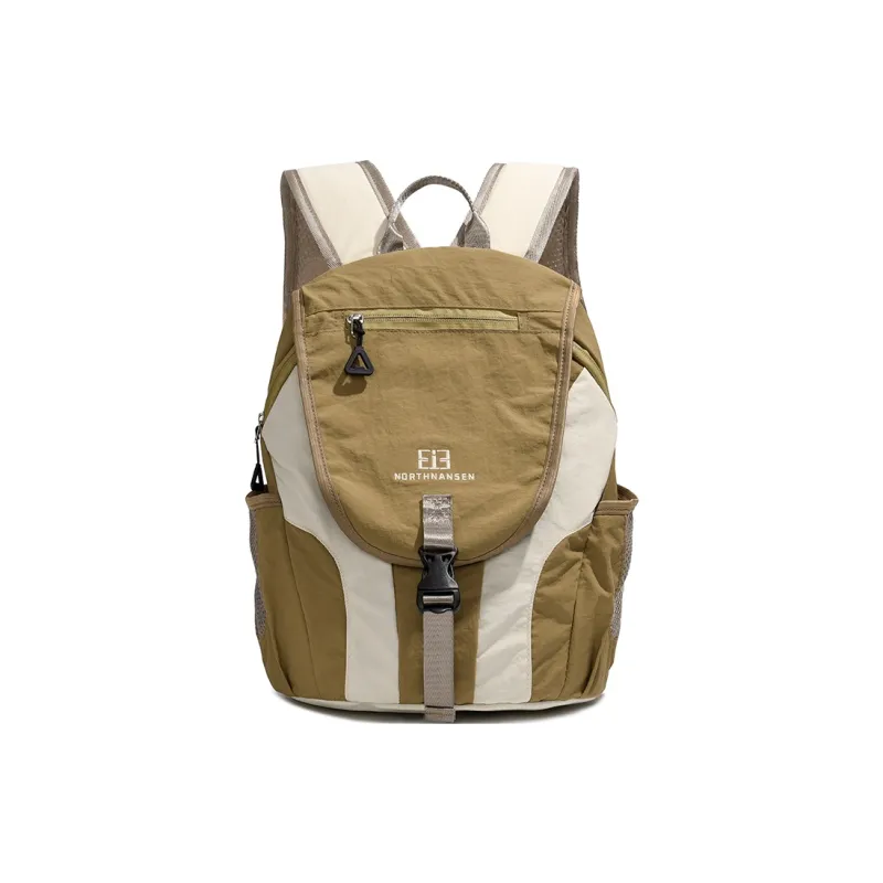SUN ERATH&U Oxford Backpack Regular Women's Orange/Khaki/Black-3