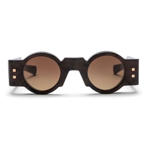 BALMAIN Olivier Round frame Sunglasses