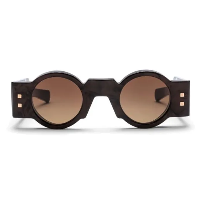 BALMAIN Olivier Round frame Sunglasses-0