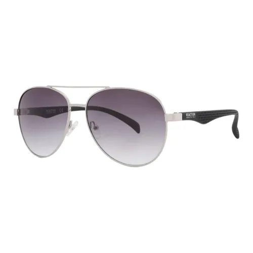 KENNETH COLE Metal Aviator Sunglasses Men's Silver