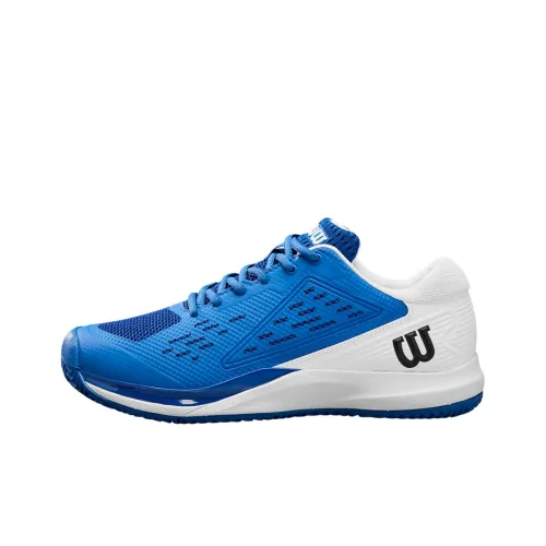 Wilson Rush Pro Ace Abrasion Resistant Support Tennis Shoes Men's Blue