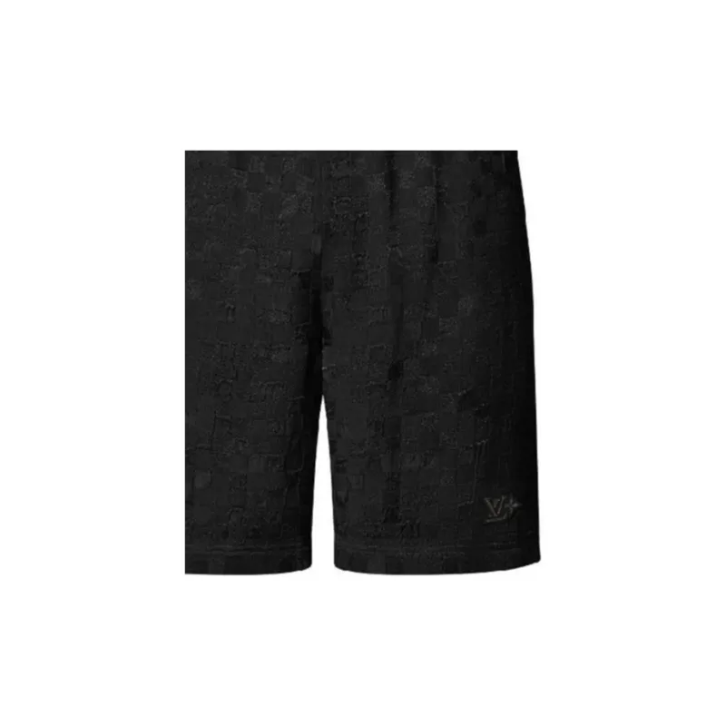 LOUIS VUITTON Graphic Jacquard Fluid Shorts-3