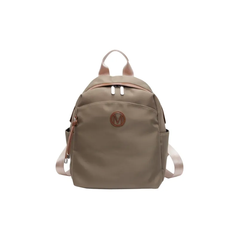 SUN ERATH&U Nylon Backpack Regular Unisex Black/Ecru/Khaki-10