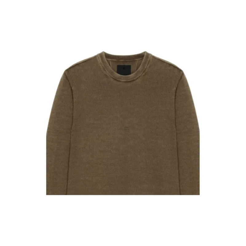 Givenchy Cashmere Sweaters Men Multicolor Dark Green-4