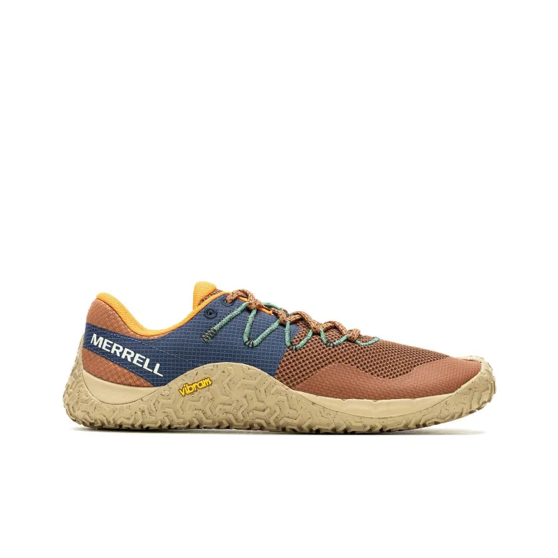MERRELL Trail Glove 7 Wear-resistant And Lightweight Low-Top Running Shoes Men's Brown-1